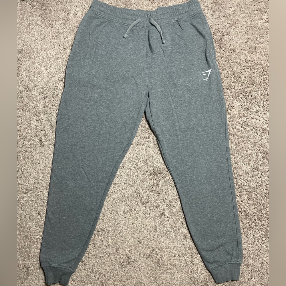 Men's Gymshark gray joggers